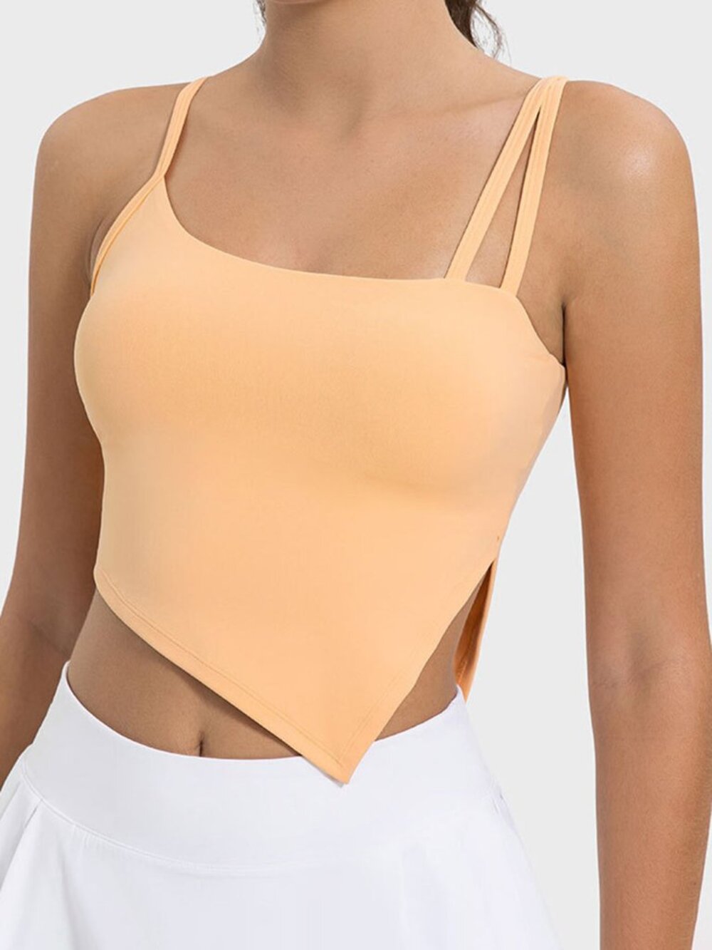 Slit Asymmetrical Neck Active Cami NWT Size 6